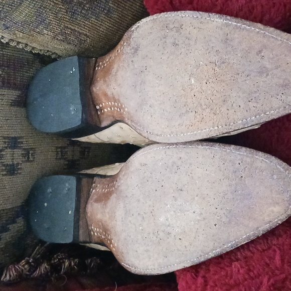 Diamante 5 Boots size 10. Beige. #29 - Picture 5 of 7